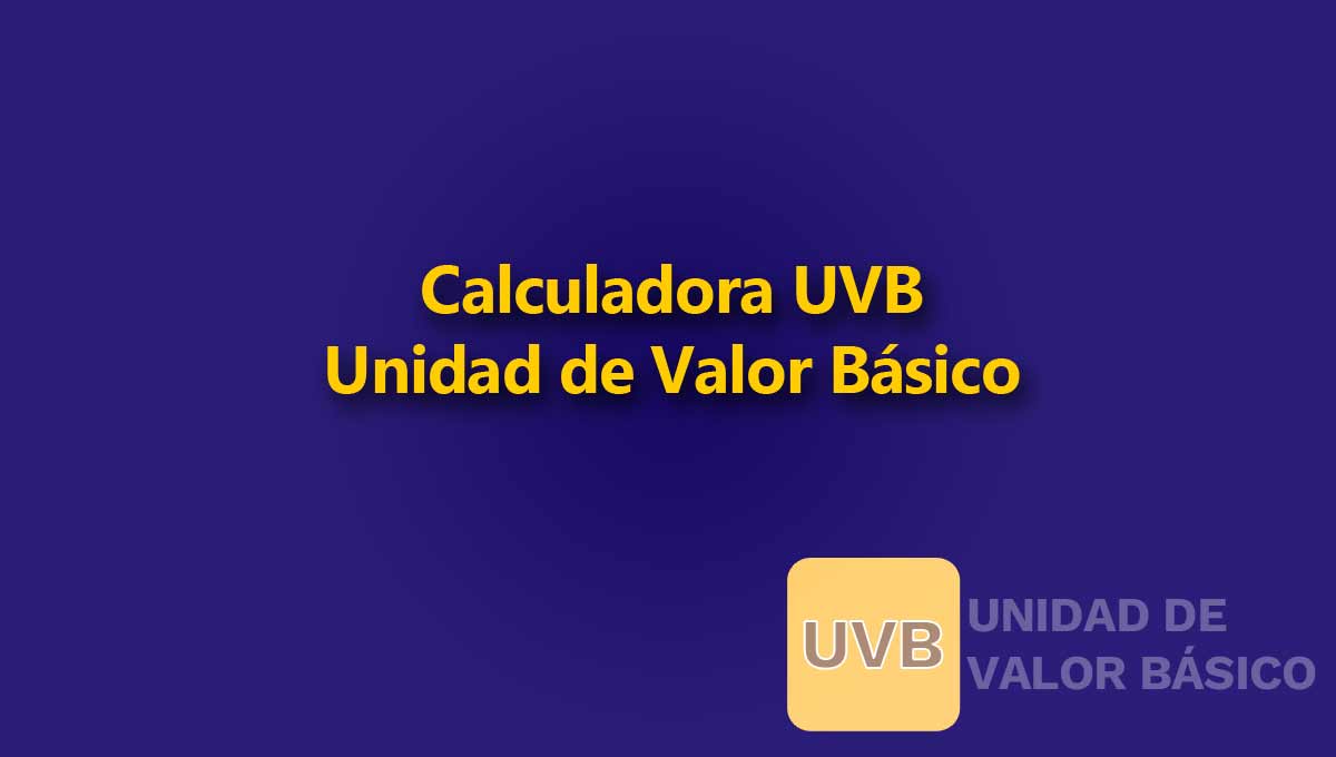 Calculadora UVB